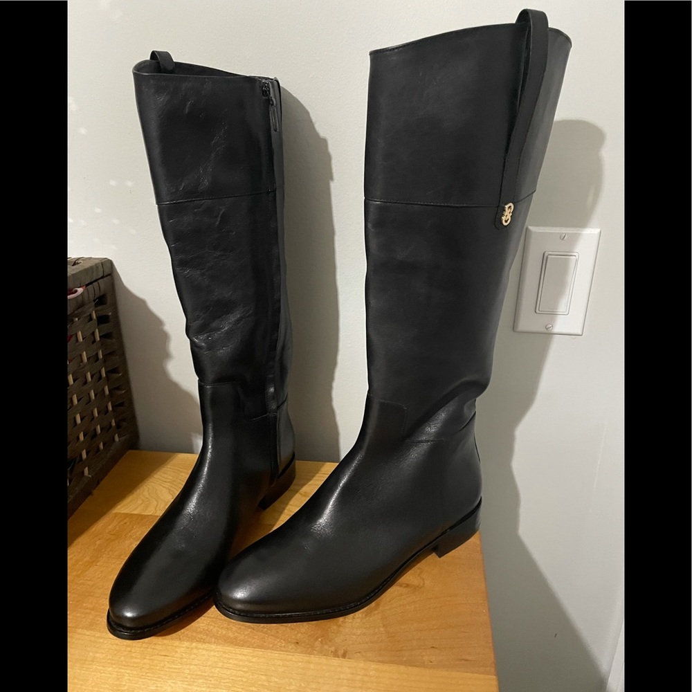 NWOT cole haan black leather boots